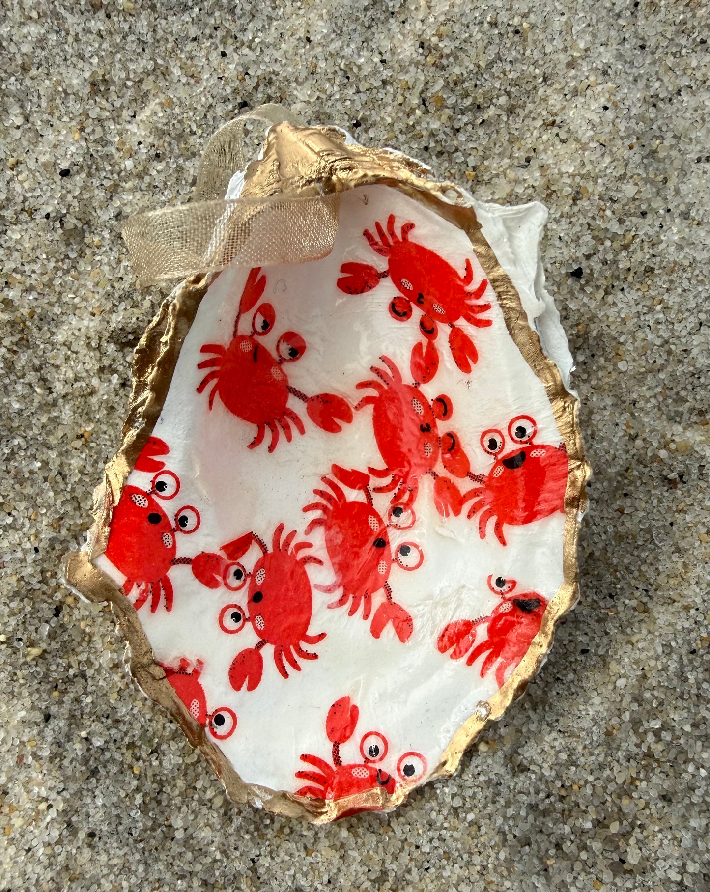 The Giggling Crabs Ornament