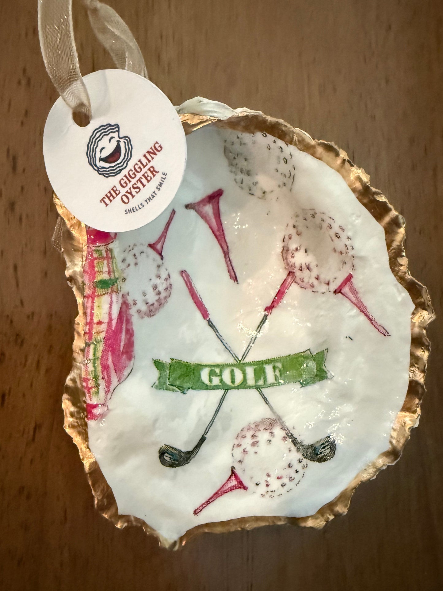 The Giggling Golfer Ornament