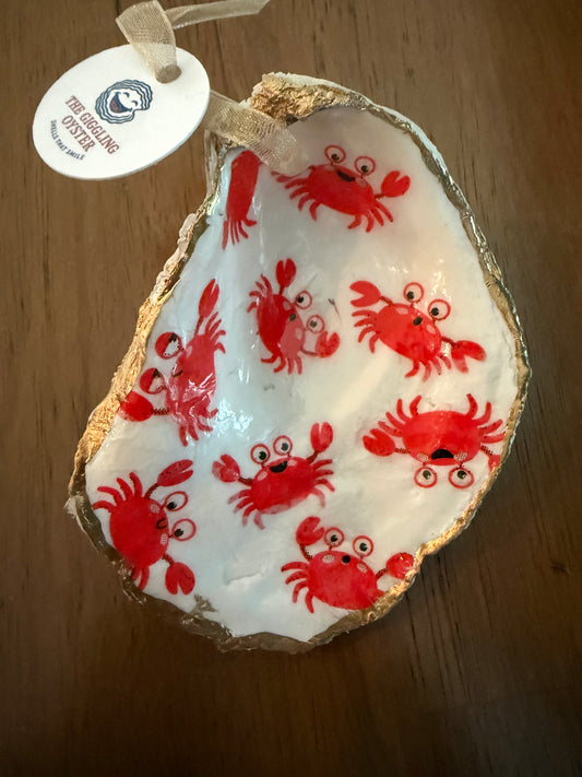The Giggling Crabs Ornament