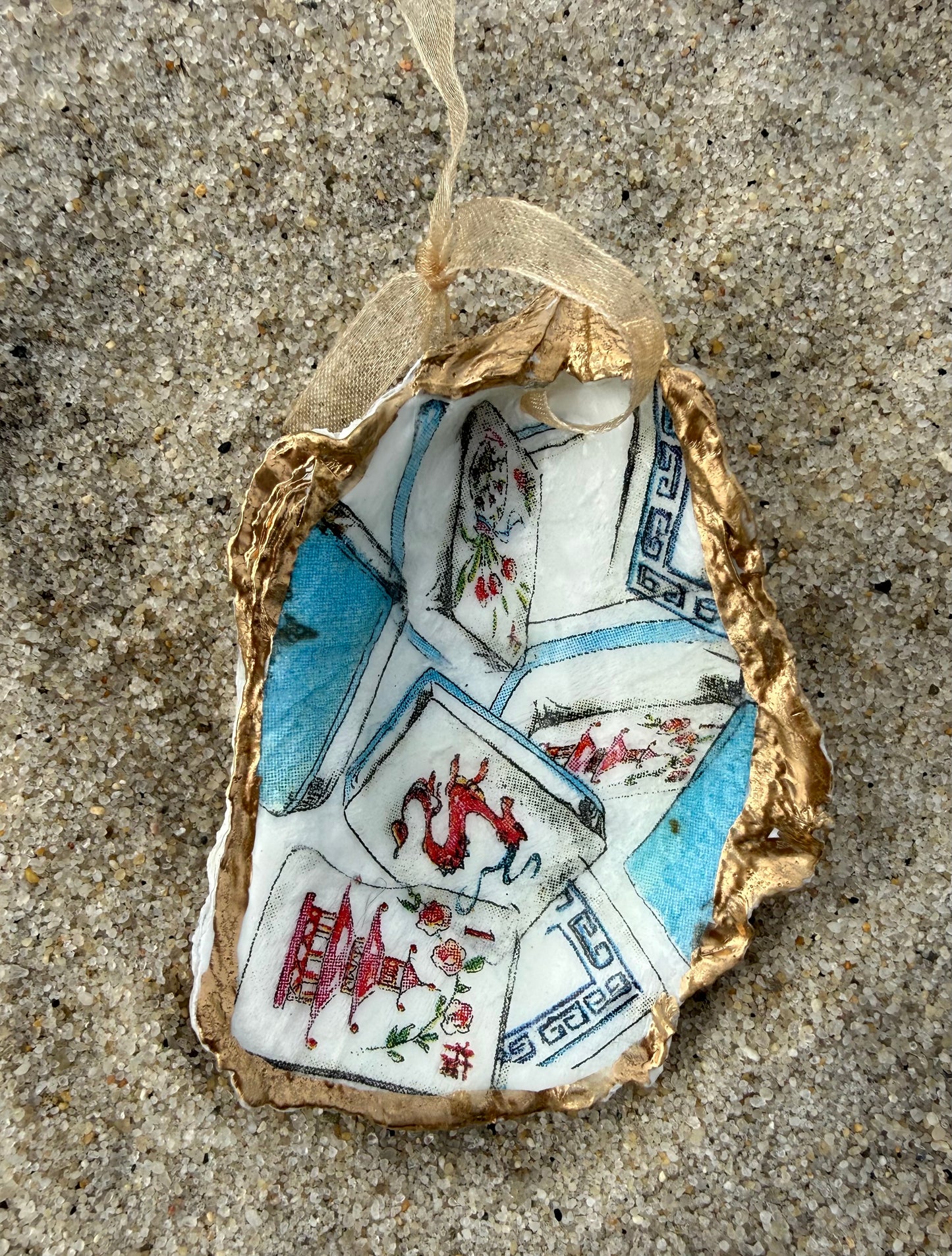 Tile Talk Ornament