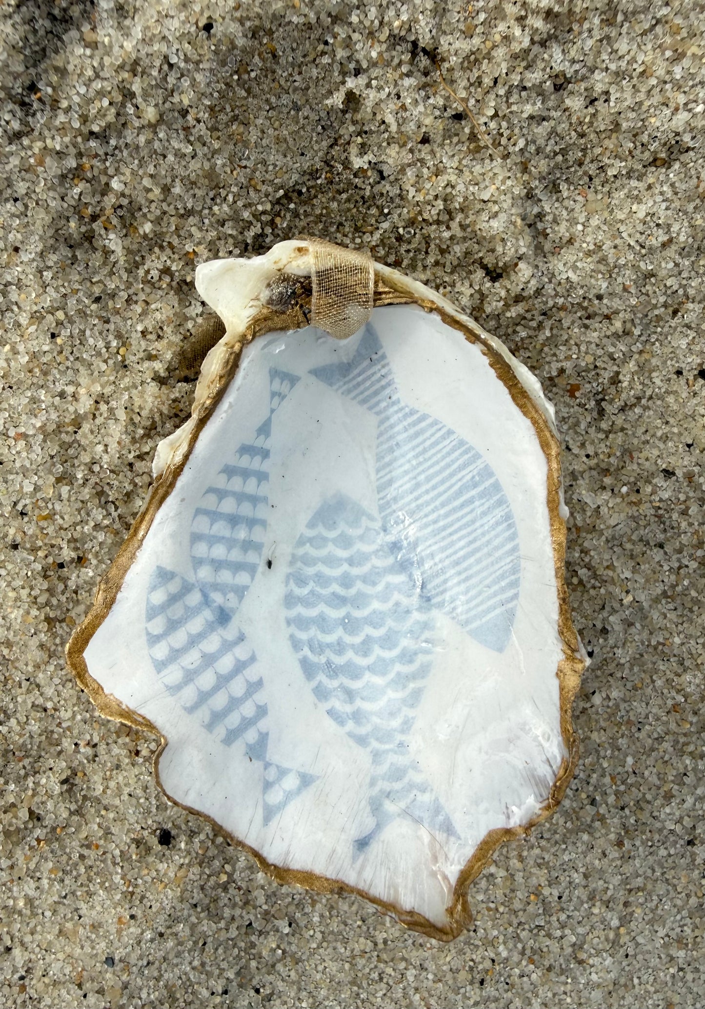 Hooked on Blue Ornament