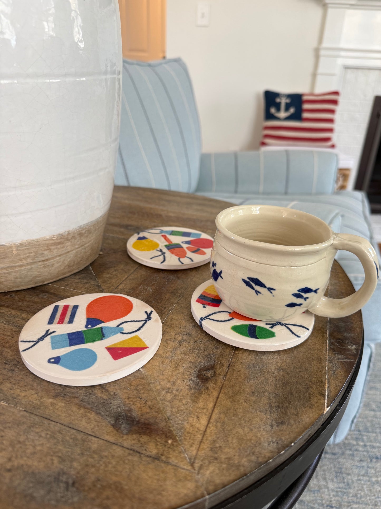Buoy Oh Buoy Coaster Set of 4